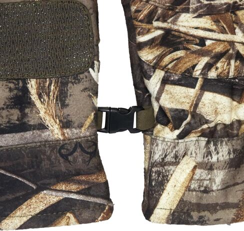 HOT SHOT Duck Commander x Men's Hen Realtree Max-5 Camo Glove - Lined, Touchscreen, Waterfowl Hunting Gloves in Saudi Arabia