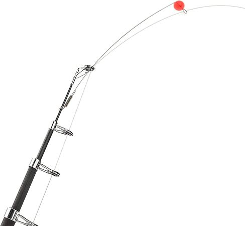 Yonihawk الجليد الصيد الربيع الأحمر بوبر توقف الفولاذ المقاوم للصدأ سلك الصيد مع الخرز الأحمر in Kuwait