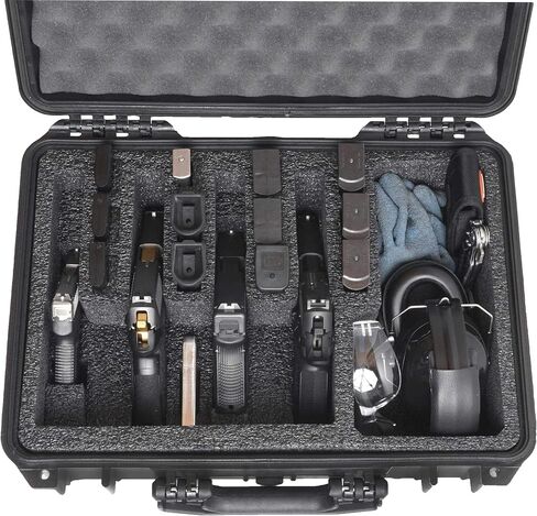 Case Club 5-Pistol/20-Mag Pre-Cut Waterproof Case, Silica Gel, Gen 3 in Kuwait