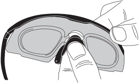 Wiley X WX Rx Insert for Saber, PT-1 and Spear Goggle Changeable Lenses PTX in Saudi Arabia