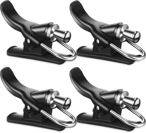 Wettarn 4 Pcs Sea Fishing Casting Trigger Surf Fishing Trigger Aid Surf Fishing Gear for Pole Rod Shore Beach Thumb Finger Accessories, Black in Saudi Arabia