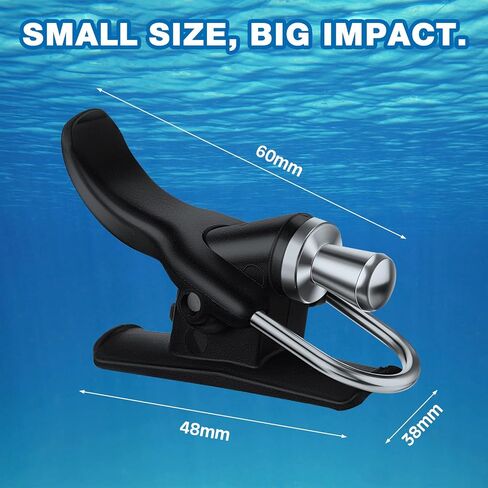 Wettarn 4 Pcs Sea Fishing Casting Trigger Surf Fishing Trigger Aid Surf Fishing Gear for Pole Rod Shore Beach Thumb Finger Accessories, Black in Saudi Arabia