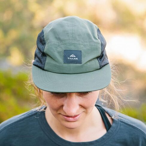 Wallowa Trail Hat, a Lightweight Nylon and Stretch Mesh 5 Panel Cap in Saudi Arabia