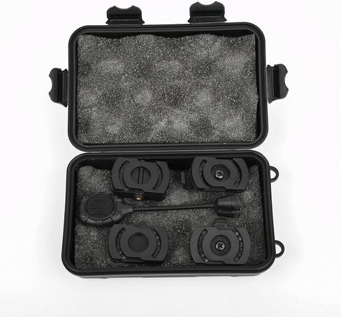 Tactical Helmet Light Military with IR + Red LED Task Lamp, Survival Signal Light Helmet Accessories Mount for Mich Fast Helmet Molle System 20mm Picatinny Rail Outdoor Sports in Kuwait