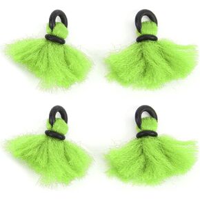 Alomejor 4pcs Fly Fishing Float 3.3cm/1.3in Yarn Strike Indicators Drift Hook Positioning Floats Bobbers