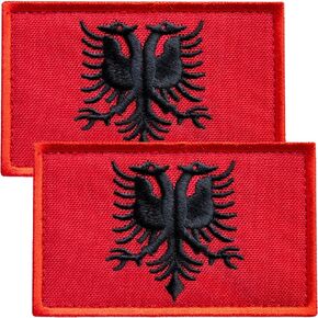 2Pcs Ace of Spades Patch Death Card, Embroidered Tactical Patches for Military Backpack, Tactical Vest, Military Helmet, Dog Vest Harness, Military Patches with Hook & Loop Fastener, 2x3"
