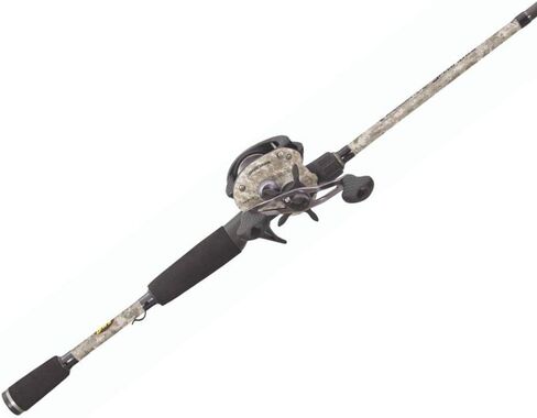 LEW'S FISHING American Hero Camo Speed Spool Combo, Baitcast Combo, Baitcasting Reel, Fishing Reel and Fishing Rod, Fishing Gear and Equipment, Fishing Accessories (AHC1SH610MH) in Saudi Arabia