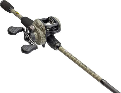 LEW'S FISHING American Hero Camo Speed Spool Combo, Baitcast Combo, Baitcasting Reel, Fishing Reel and Fishing Rod, Fishing Gear and Equipment, Fishing Accessories (AHC1SH610MH) in Saudi Arabia