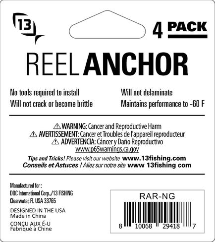 13 FISHING - Ice Reel Anchor Wrap Bands in Kuwait
