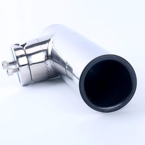 Amarine-made 4Pcs Stainless Clamp on Fishing Rod Holder for Rails 7/8" to 1" - Lower Clamp - 7744sn-1 in Saudi Arabia