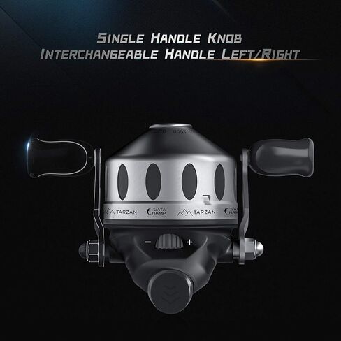 WataChamp Bees Spincast Fishing Reel, High Speed 4.3:1 Gear Ratio, 5+1S.S.D.Stainless Steel Ball Bearings, Reversible Handle for Left/Right Retrieve, with Monofilament Line… in Saudi Arabia