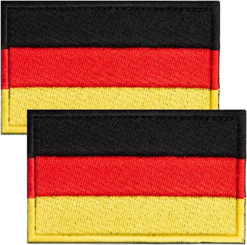 2Pcs Ace of Spades Patch Death Card, Embroidered Tactical Patches for Military Backpack, Tactical Vest, Military Helmet, Dog Vest Harness, Military Patches with Hook & Loop Fastener, 2x3" in Kuwait