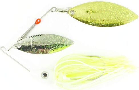Nichols Lures Pulsator Metal Flake Double Willow Spinnerbait in Kuwait