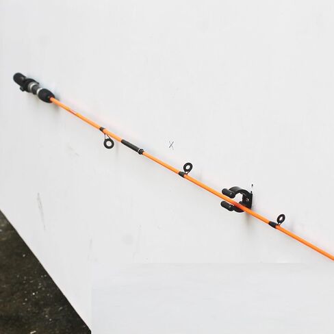 5 Sets Fishing Rod Storage Clip Storage Holders Fishing Rod Storage Rack W Screw (Big -Hold handle, Small - Hold your pole) in Saudi Arabia