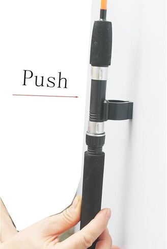 5 Sets Fishing Rod Storage Clip Storage Holders Fishing Rod Storage Rack W Screw (Big -Hold handle, Small - Hold your pole) in Saudi Arabia