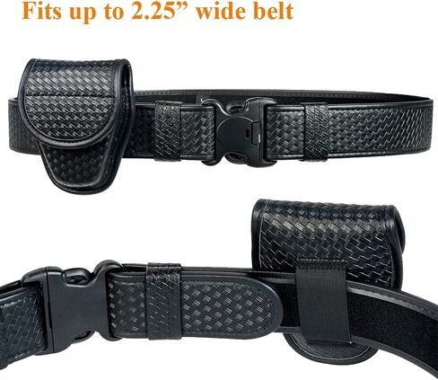 Molded Single Handcuff Pouch Cop Sheriff Police Law Enforcement Military Standard Handcuff Holder with Secure Snap Closure in Kuwait