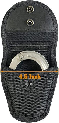 Molded Handcuff Pouch - Hidden Snap Handcuff Case for Duty Belt in Kuwait