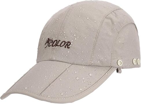 icolor Sun Hat for Men Women Neck Flap Ponytail Hats,UPF50+ Foldable Sun Cap Sun Protection Hat Summer Outdoor Fishing Hat in Saudi Arabia