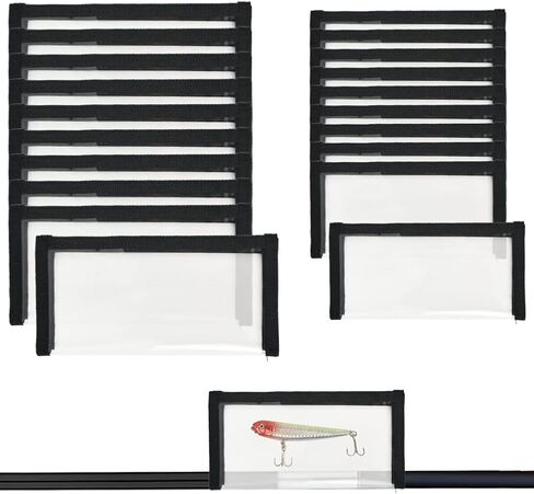 FOCCTS 10 قطع من أغلفة طُعم الصيد، أغطية طُعم PVC شفافة، أغطية طُعم الصيد، واقي خطاف الصيد، غطاء طُعم الصيد لحماية الطعم، ملحقات صيد مقاومة للمياه المالحة، رؤية الطُعم بسهولة in Kuwait