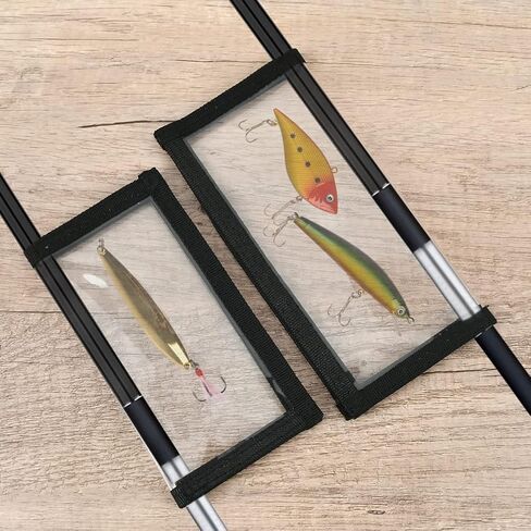 FOCCTS 10 قطع من أغلفة طُعم الصيد، أغطية طُعم PVC شفافة، أغطية طُعم الصيد، واقي خطاف الصيد، غطاء طُعم الصيد لحماية الطعم، ملحقات صيد مقاومة للمياه المالحة، رؤية الطُعم بسهولة in Kuwait