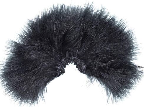 The Fly Fishing Place Fly Tying Materials - Select Strung Long Spey Marabou Master Pack - 4 Colors - White Dark Brown Sculpin Olive Black in Saudi Arabia