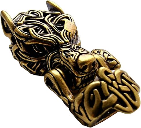 فالهالا النحاس سوار بمشبك باراكورد مشبك العتيقة برونزية الأسطورية سوار باراكورد مشبك الذئب in Kuwait