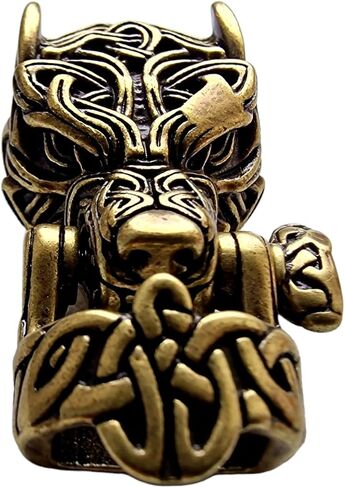 فالهالا النحاس سوار بمشبك باراكورد مشبك العتيقة برونزية الأسطورية سوار باراكورد مشبك الذئب in Kuwait