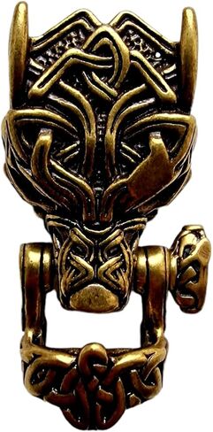 فالهالا النحاس سوار بمشبك باراكورد مشبك العتيقة برونزية الأسطورية سوار باراكورد مشبك الذئب in Kuwait