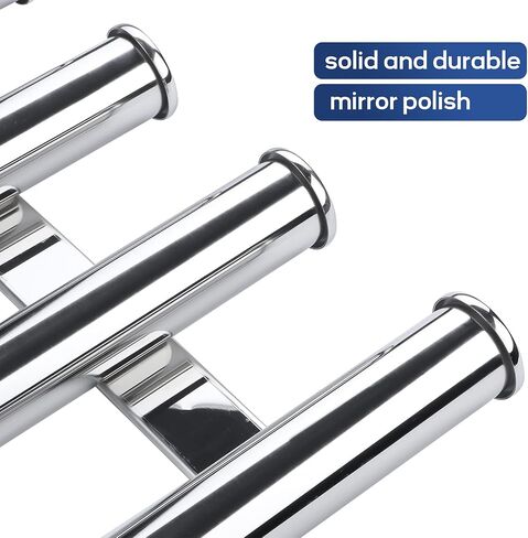Marinebaby Boat Fishing Rod Holder,316 Stainless Steel Fishing Rod Holder for Boat,4 Link Tube Fishing Rod Holder in Saudi Arabia