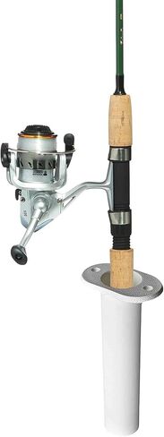 Norsea Fishing Rod Holder White Plastic with UV Resistant 90 Degree Flush Mount 4PCS for Yacht and Boats in Kuwait