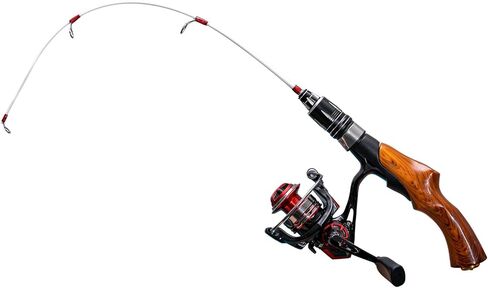 Tuxedo Sailor Ice Fishing Rod, Reinforced Fiber/Ultra-Light Material Pole - Detachable Design- Suitable for Outdoor Fishing/Ice Fishing. in Kuwait