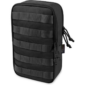 Mardingtop Molle Tactical Utility Pouch, EDC Admin Pouch Bag, Molle Attachment Military Modular Attachment