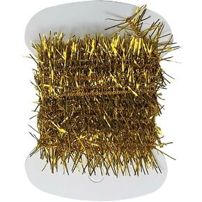 Creative Angler Tinsel Chenille Fly Tying Materials - Fly Tying Thread for Tying Flies - Fly Fishing Accessories for Fly Fishing Kit - Many Colors - (2 Yards) (Gold) in Saudi Arabia