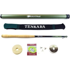 DRAGONtail Tenkara Hellbender Zoom 13' / 11.3' Tenkara Fly Fishing Rod