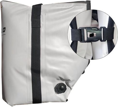Buffalo Gear Insulated Fish Cooler - 27.5QT 58QT Waterproof Flat Bottom Bag, Leakproof and Fishing Kill Bag in Kuwait
