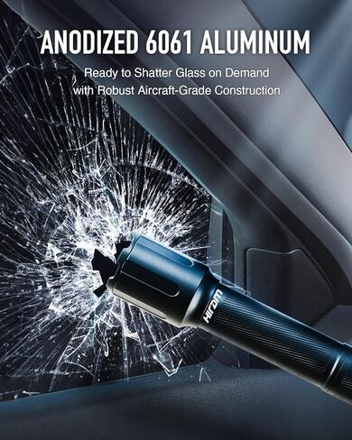 مصباح يدوي هيرام أورورا 3000 لومن تكتيكي مع 465 ياردة. الوصول، ضوء بندقية زوومابلي مع 5 مستويات ووضع ستروب، IP68 WML مع حلقات تثبيت الدراجة والبندقية، ضوء بندقية LED عالي التحمل للبيكاتيني in Kuwait