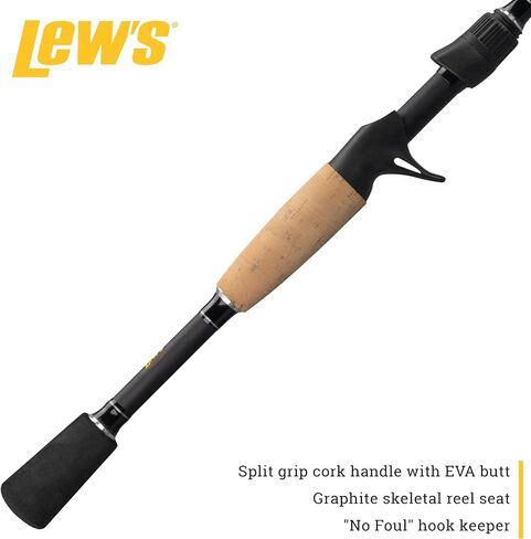Lew's Laser SG1 7'0" Medium 2-Piece Casting Rod in Saudi Arabia