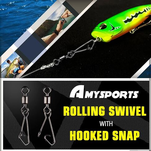 AMYSPORTS المياه المالحة المتداول الصيد قطب معالجة عالية القوة الصيد المفاجئة برميل المياه العذبة التصيد قطب الطقات قفل إغراء موصل الملحقات in Saudi Arabia