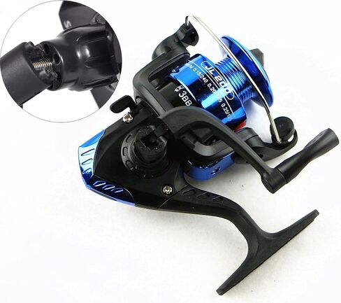 Vivoice Fishing Reel Small Spinning Reels Ultralight Spinning Fishing Reel for 200 in Saudi Arabia