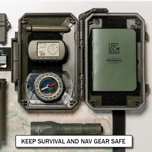 Thyrm DarkVault Original Critical Gear Case, Comms, + Velcro Panels, Olive in Kuwait