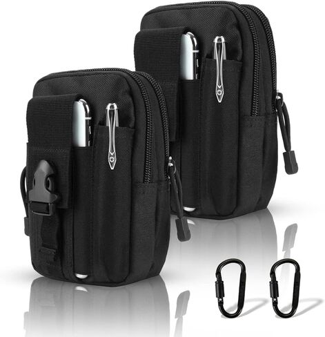 شنطة تكتيكية مولي شنطة بحزام اي دي سي للرجال، شنطة متعددة الاغراض لحمل الجوال وشنطة ادوات الصيد (عبوة من قطعتين) in Kuwait