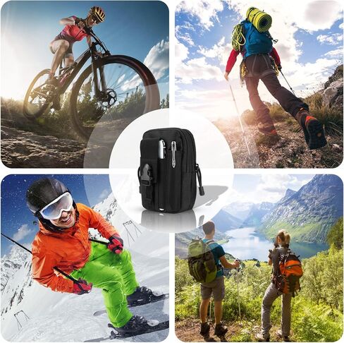 شنطة تكتيكية مولي شنطة بحزام اي دي سي للرجال، شنطة متعددة الاغراض لحمل الجوال وشنطة ادوات الصيد (عبوة من قطعتين) in Kuwait