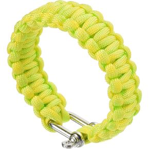 أساور PATIKIL Survival Paracord، حزمة سوار المظلة المضفر مع مشبك بلاستيكي هدايا الحفلات هدايا التخييم في الهواء الطلق للرجال in Kuwait