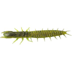 Tackle HD Ned-Mite Fishing Bait, 3D Scanned 3.5" Hellgrammite Ned Rig Fish Bait, Soft Plastic Fishing Lures for Freshwater Catfish, Trout, Crappie, or Bass Fishing