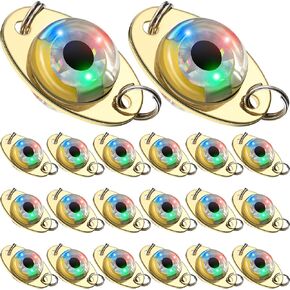 Skylety LED Fishing Lures Lighted Deep Drop Fishing Dodgers Spoons in Saudi Arabia