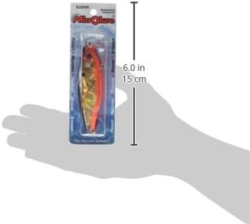 MirrOLure S25MR-808 S3 Catch 5 تعليق أسود Bk/Org/Silver 3.5in 3/4oz in Saudi Arabia