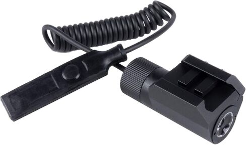 مصباح يدوي Monstrum F150 150 لومن مع مفتاح ضغط عن بعد وحامل سكة Picatinny | للبنادق والبنادق in Kuwait