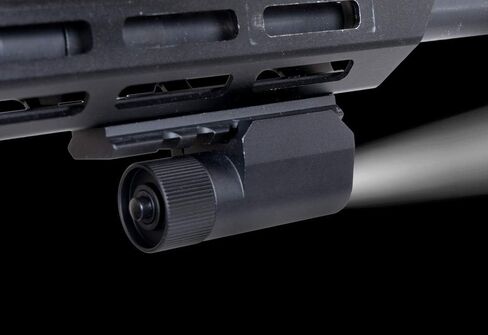 مصباح يدوي Monstrum F150 150 لومن مع مفتاح ضغط عن بعد وحامل سكة Picatinny | للبنادق والبنادق in Kuwait