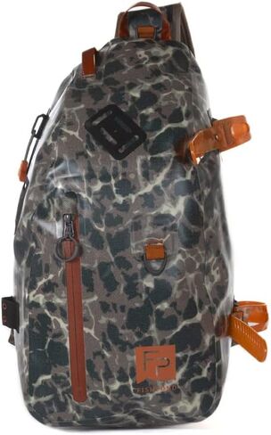 fishpond Thunderhead Submersible Waterproof Fly Fishing Sling Pack- Eco Shadowcast Camo in Kuwait