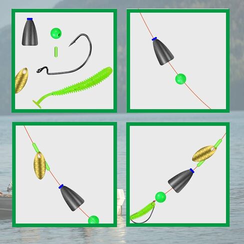 1000PCS 5mm Fishing Beads Accessories Set Mix 10 Colors Round Fishing Rig Beads Luminous Plastic Fishing Line Beads in Kuwait